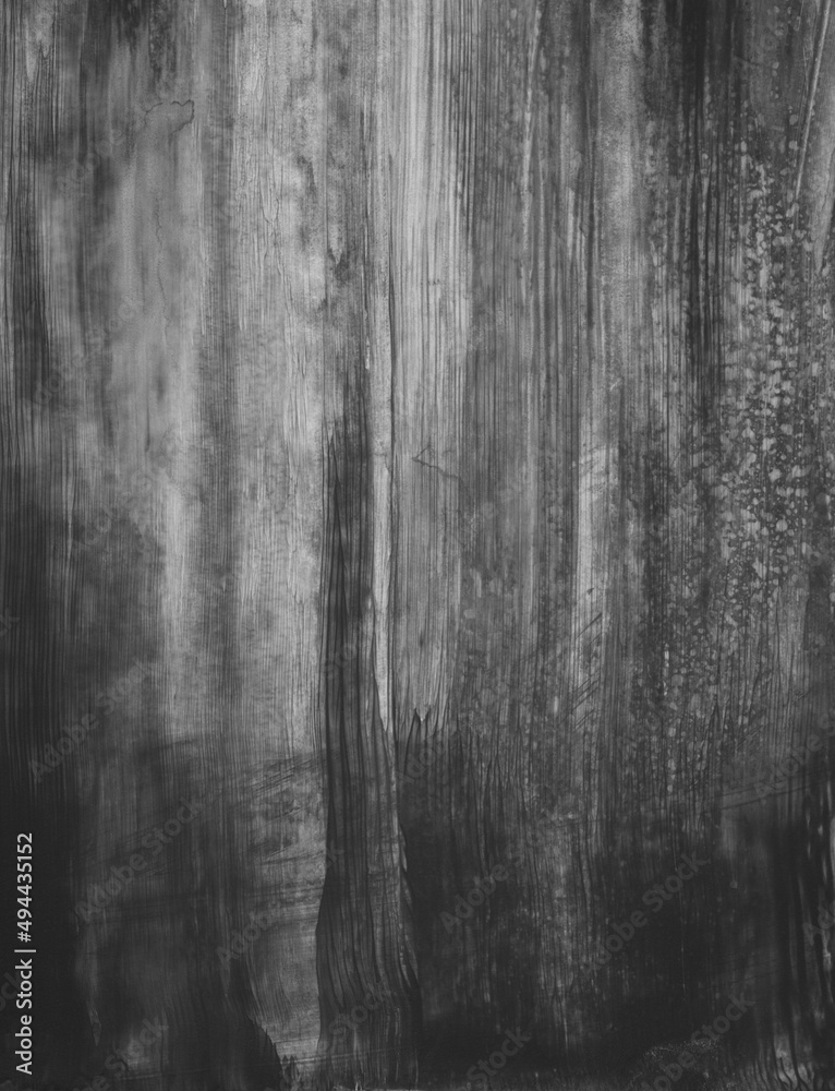 Obraz premium Dark background. Abstract brush strokes. Versatile artistic image for creative design projects: posters, banners, cards, covers, magazines, prints, wallpapers. Acrylic on panel.