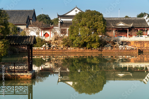 A traditional garden in the Jiangnan style