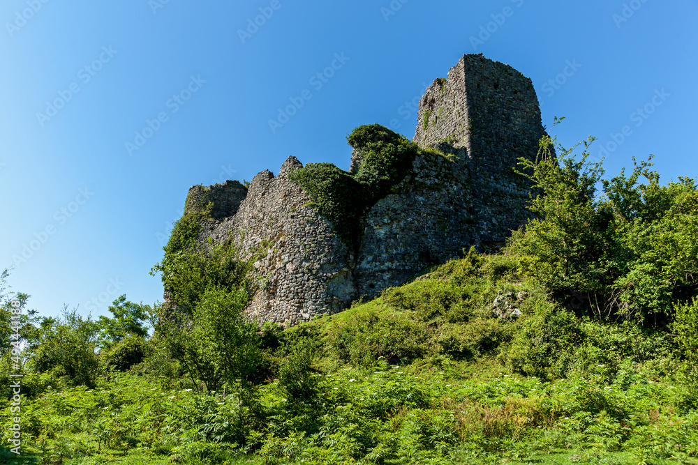 Old stone fortresses in Georgia