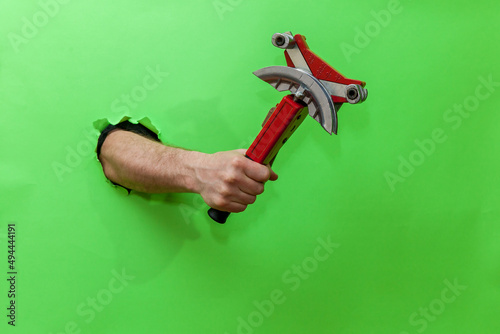 Obraz na plátně Pipe bender tool