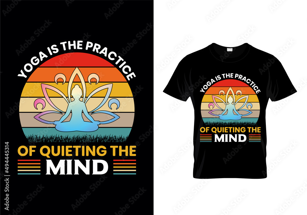 Yoga t-shirts design. t-shirts, vector, illustrator, unique design the gift of this shirt for man, women, girls, boys and Yoga lover
Yoga t-shirts design. t-shirts, vector, illustrator, unique design the gift of this shirt for man, women, girls, boys and Yoga lover