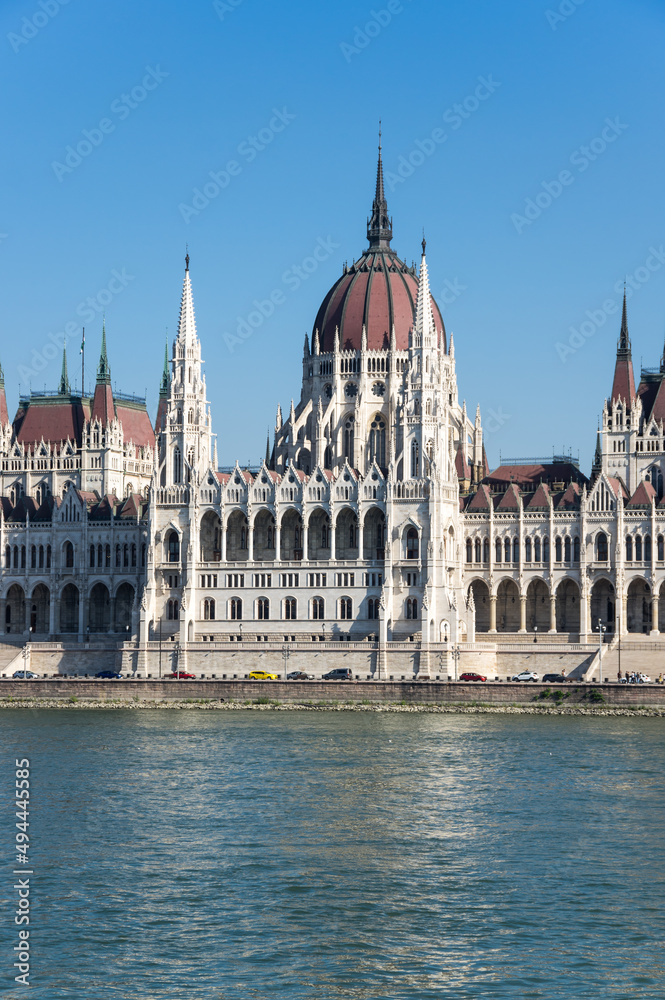 The Hungarian Parliament Building in Budapest