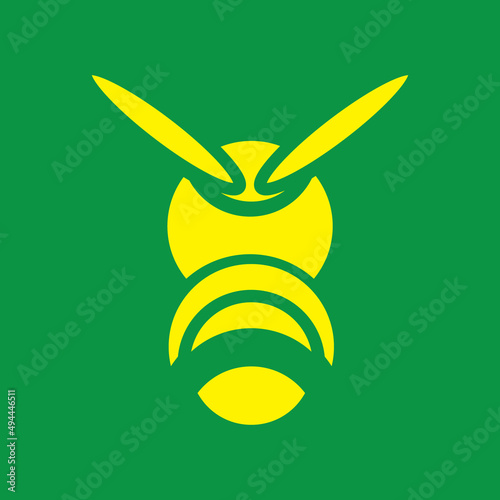 logo of robotic bee suitable for all