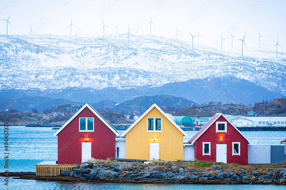 Sommaroy and Kvaloya (Whale Island) is an islands in Tromso