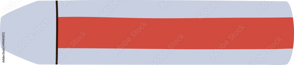 Fototapeta premium Crayon Colored Illustration