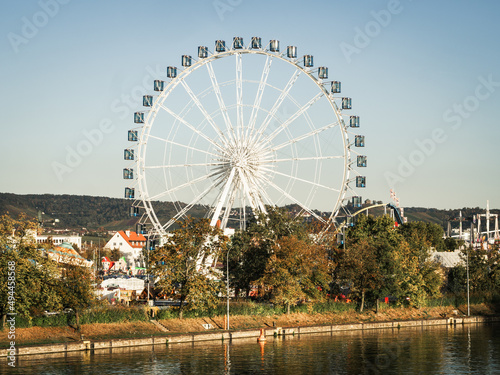 Giant wheel at the Stuttgarter wasen, Germany