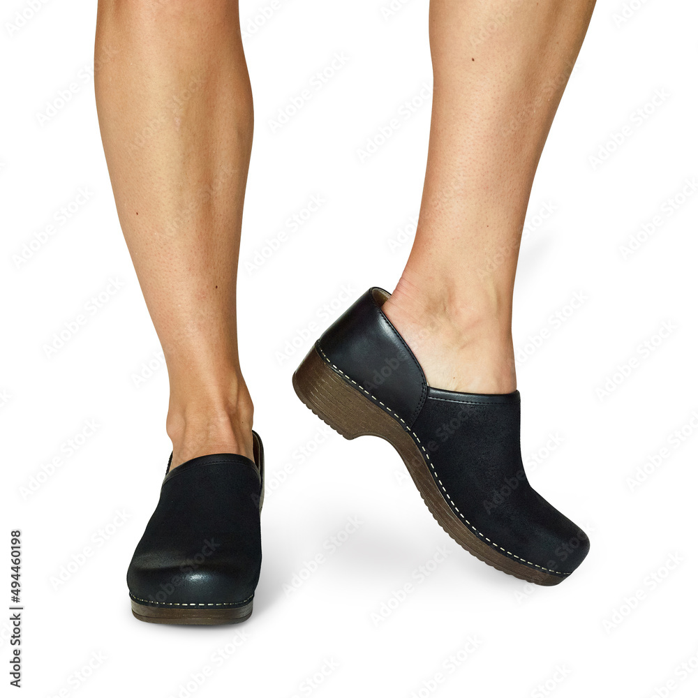 Women's Fashion Shoe Footwear Standing Pose Women's Fashion Shoe Footwear Standing Pose