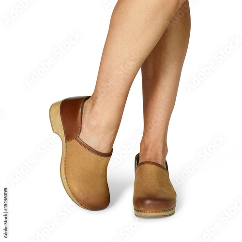 Women's Fashion Shoe Footwear Standing Pose