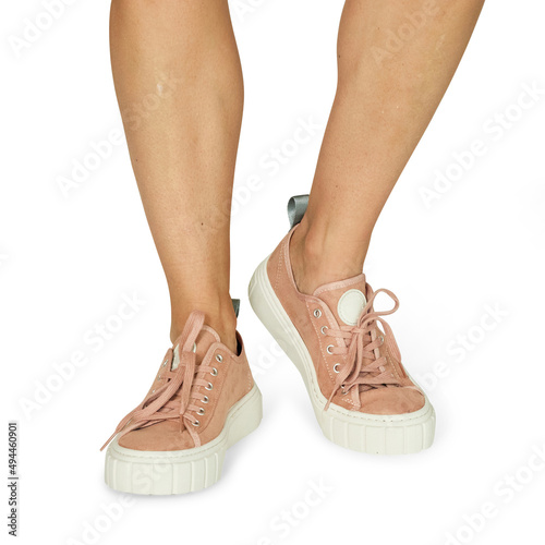 Women's Fashion Shoe Styles Worn by Model © KCULP