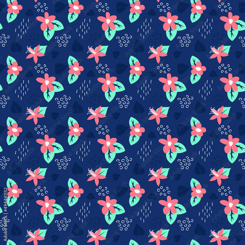 seamless pattern with flowers seamless pattern with flowers