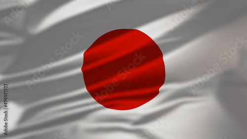 Free Download 4K animation of the waving flag of Japan - GFXLoad