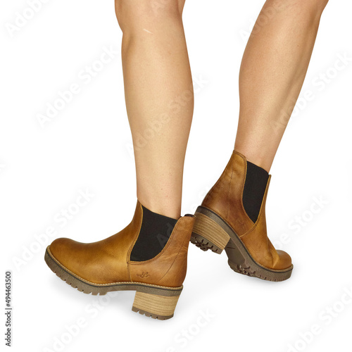 Women's Fashion Shoe Styles Worn by Model