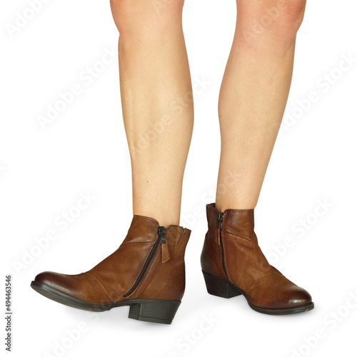 Women's Fashion Shoe Styles Worn by Model