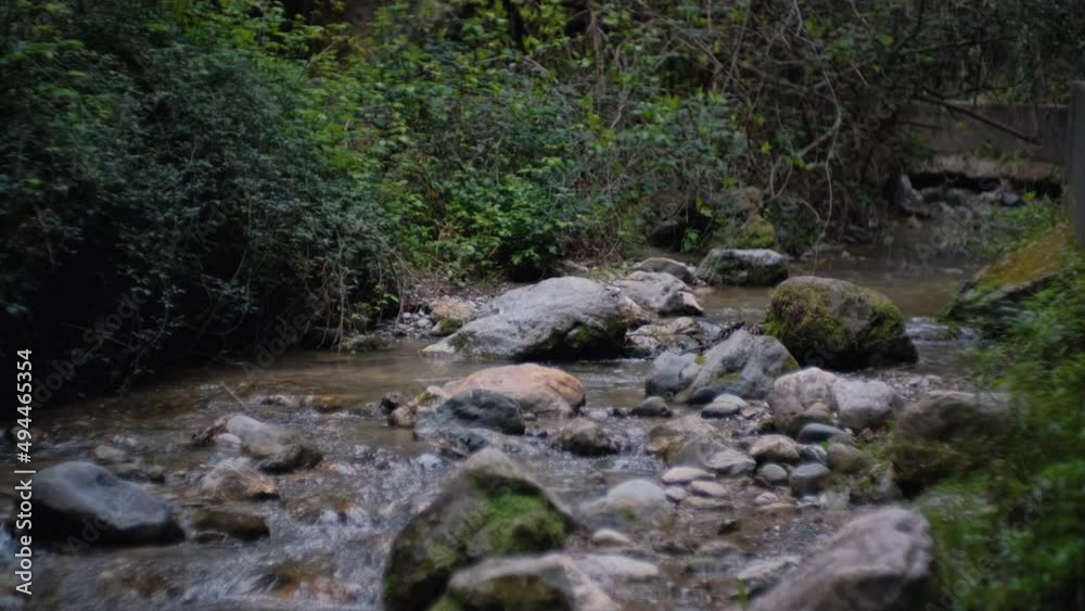 Monachil river passing, Granada, Spain. Monachil river passing, Granada, Spain.