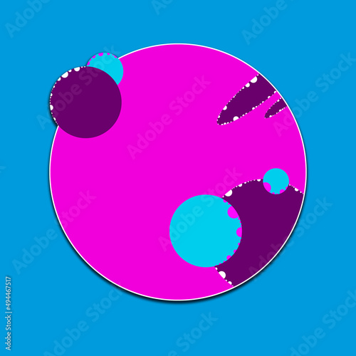 Set of cover templates with patterns of different abstract shapes. Colorful artistic backgrounds with textured stains and spots. Designs is for notebook, planner, diary, poster, card, book. Vector