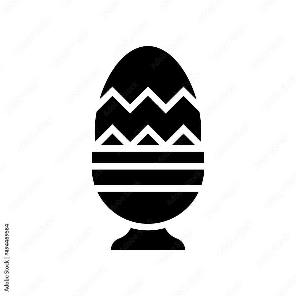 Easter Egg vector Solid Icon Design illustration. Easter Symbol on White background EPS 10 File Easter Egg vector Solid Icon Design illustration. Easter Symbol on White background EPS 10 File