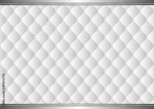 white background with quilted pattern