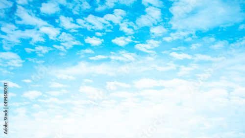 blue sky with clouds