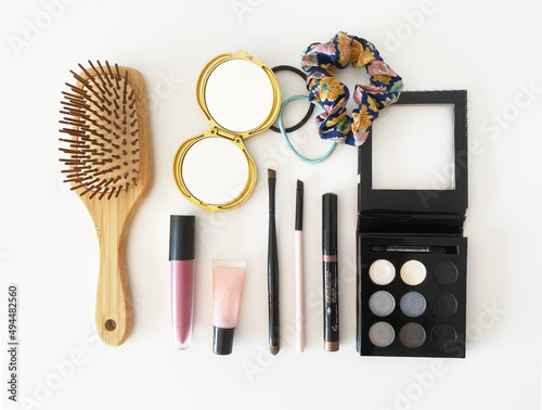 make up - getting ready in the morning