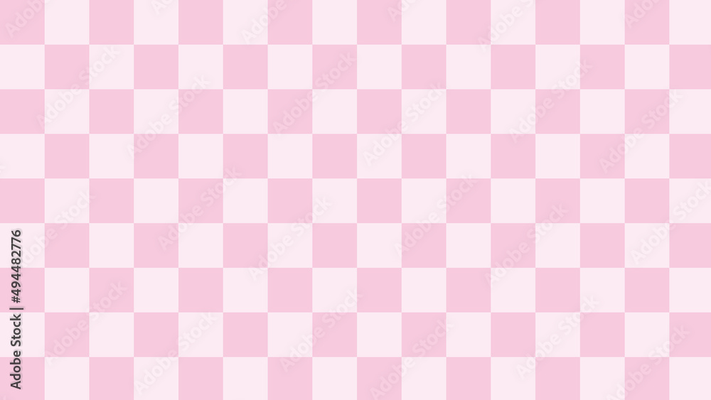 pastel pink checkerboard, tartan, gingham, plaid, checkered pattern background
