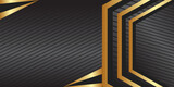 portal black gold background design