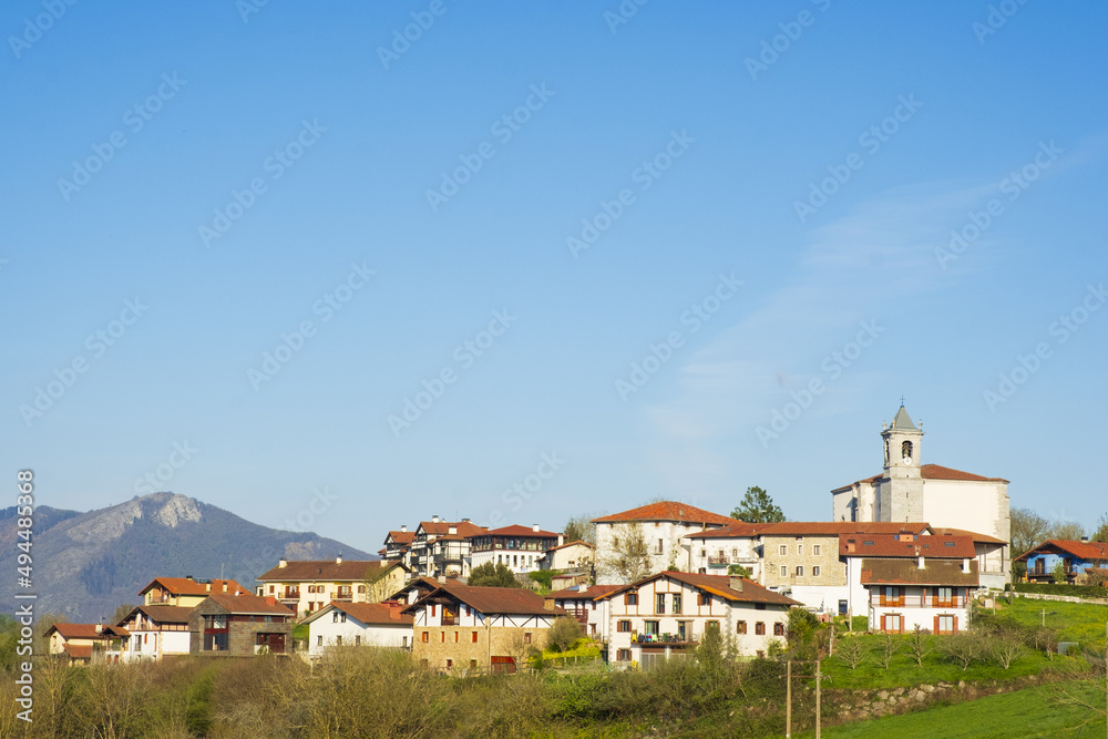 The municipality of Orendain is located next to the Natural Park of the Aralar mountain range in the Basque Country.