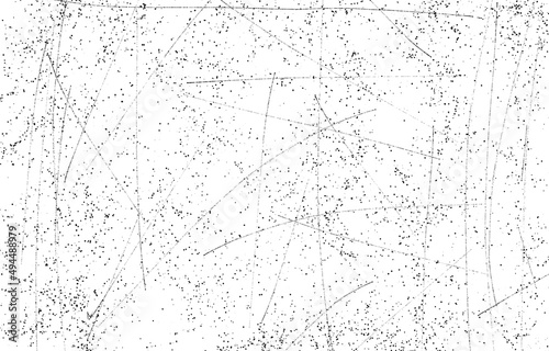 Grunge black and white texture.Overlay illustration over any design to create grungy vintage effect and depth. For posters, banners, retro and urban designs.
