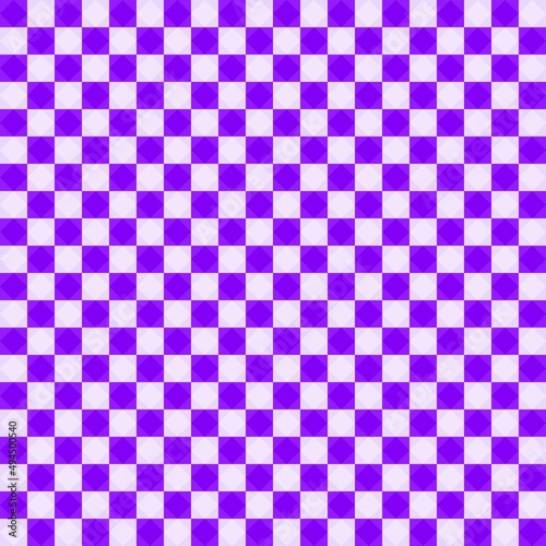 Fabric textile purple abstract background checkered texture wallpaper pattern seamless vector illustration