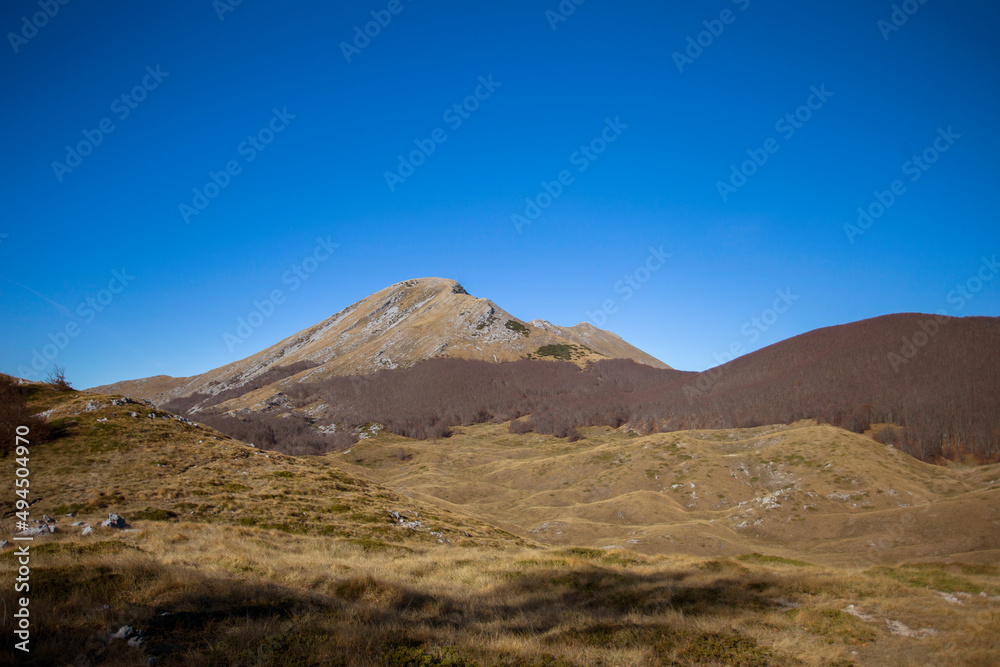 Sveto brdo, part of Velebit mountain in Croatia Sveto brdo, part of Velebit mountain in Croatia
