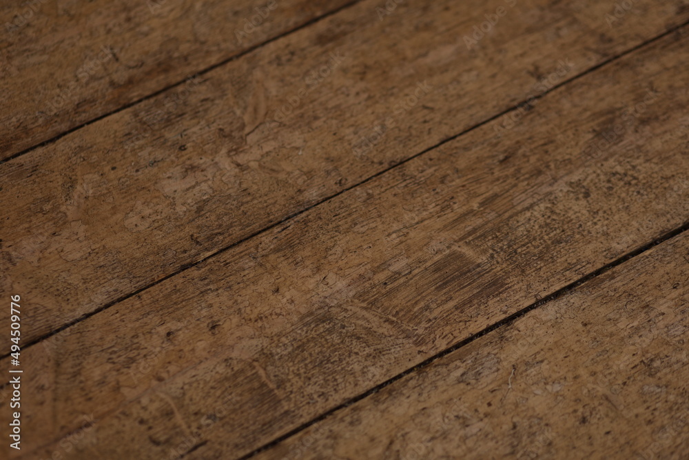 Wooden boards. Texture of wood. Brown wood floor