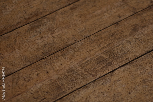 Wooden boards. Texture of wood. Brown wood floor