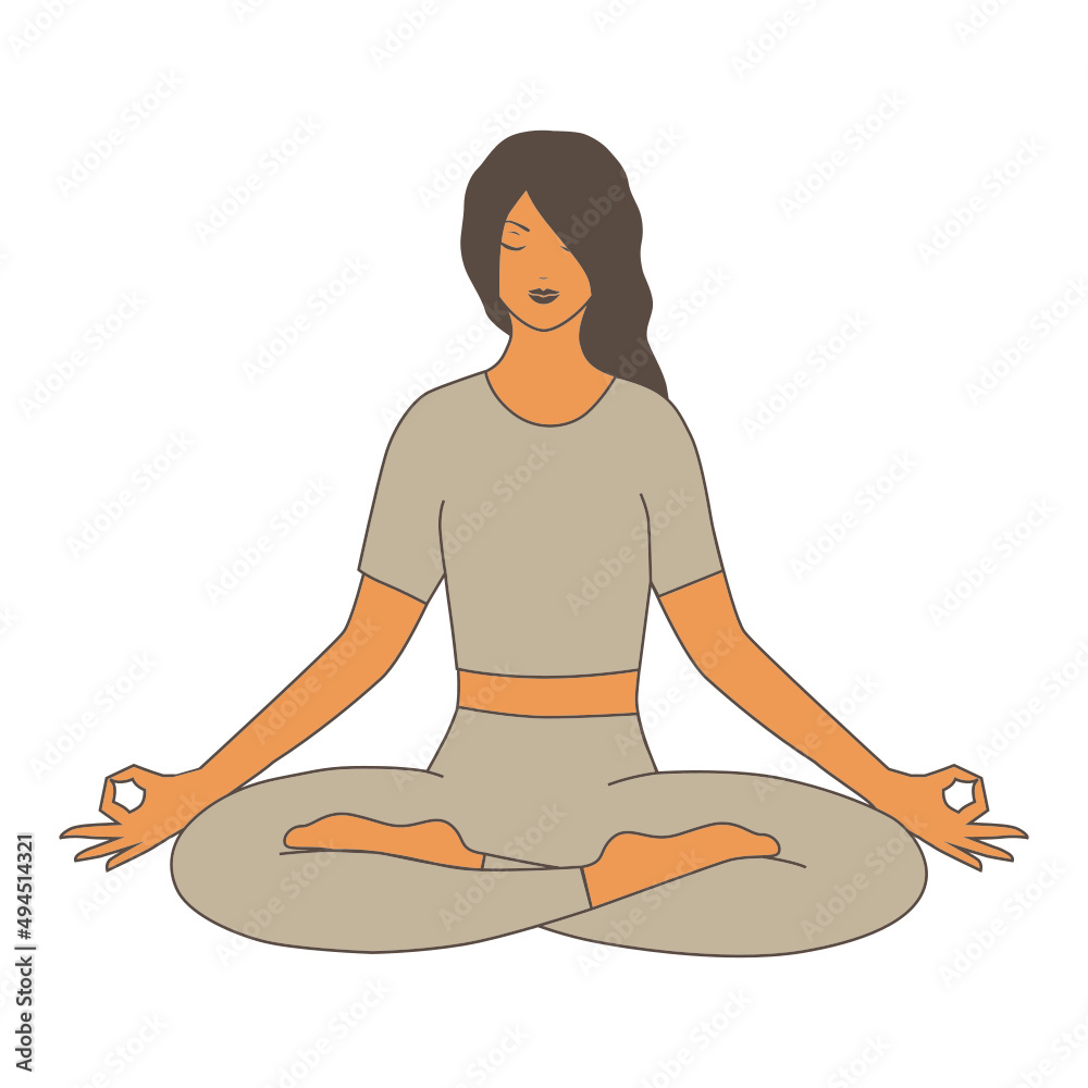 woman in yoga pose woman in yoga pose