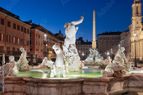 Photography Piazza Navona in Rome, Italy