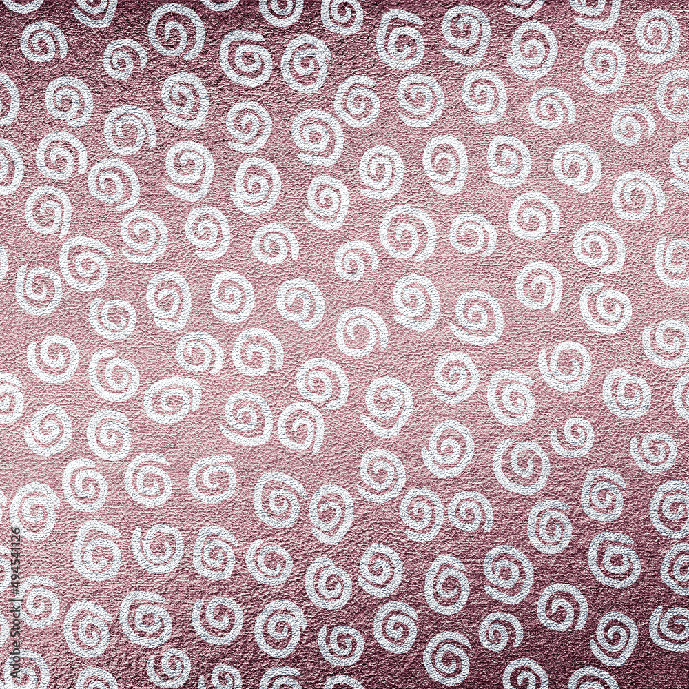 Fototapeta premium Modern pink leather background with pattern. Sparkle material backdrop