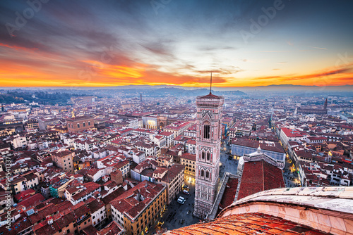 Slika na platnu Giottos Bell Tower in Florence, Italy
