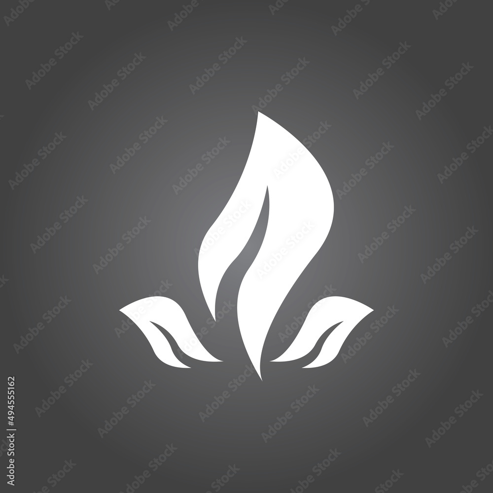 leaf logo vector template ilustration and icon design leaf logo vector template ilustration and icon design