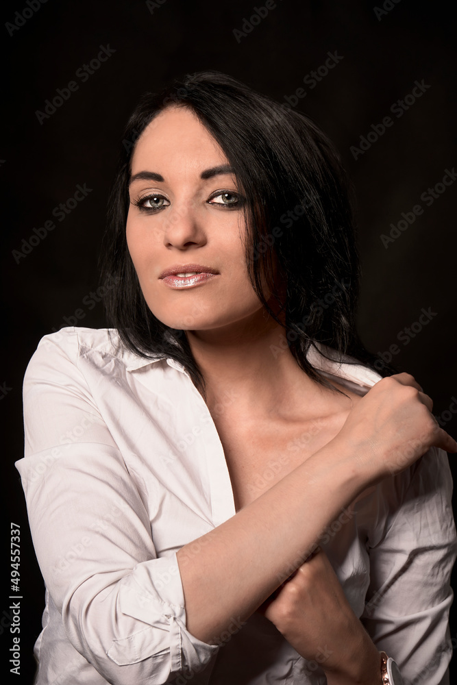 Fototapeta premium Young sexy Business woman