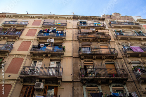 Barcelona city buildings, old town © Rafael Prendes