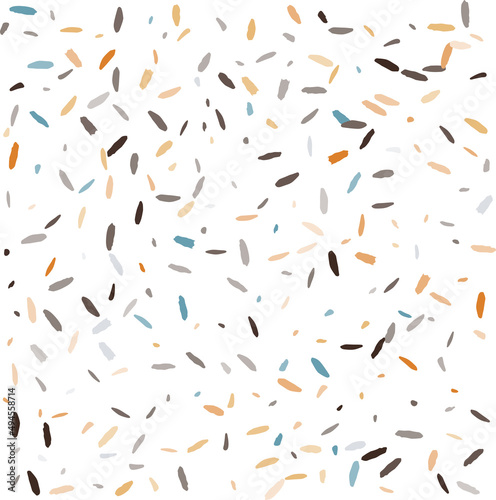 falling multi colored particles vector background
