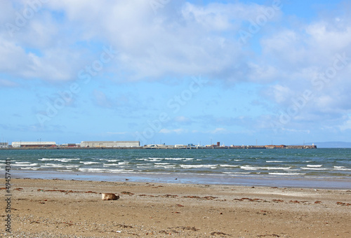 Barassie Beach  Troon  Scotland 