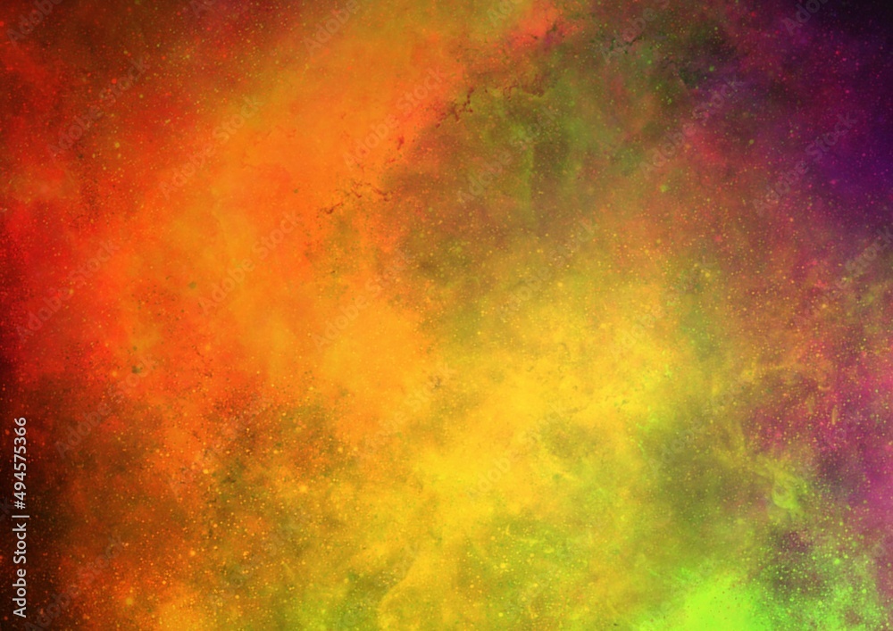 Colorful abstract background with paint splashes
