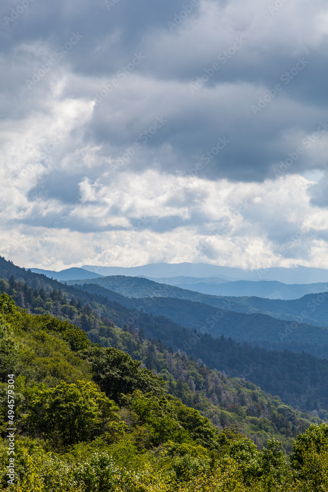 Landscape from the Blue Ridge Parkway Landscape from the Blue Ridge Parkway