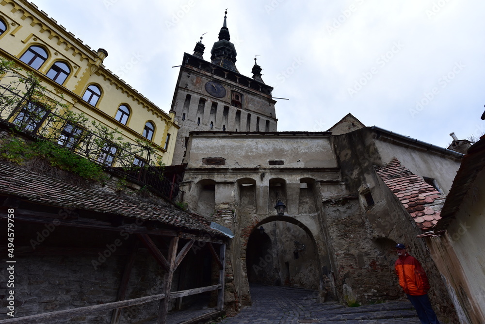 The clock tower in the citadel of Sighisoara 15