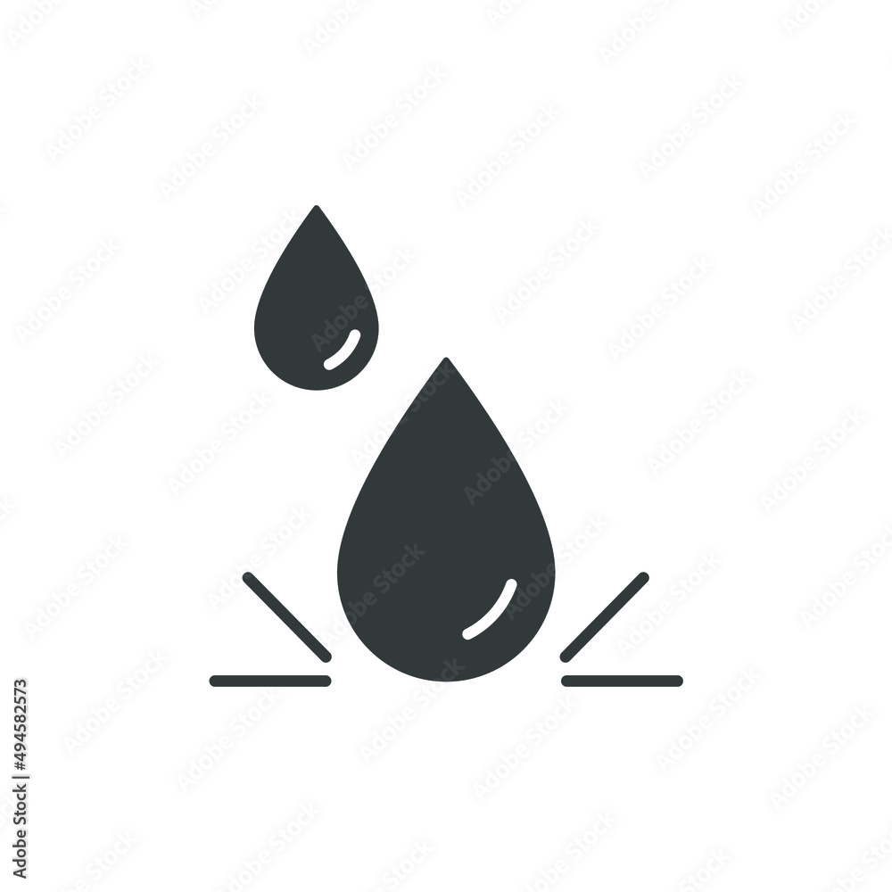Hydrology icons symbol vector elements for infographic web Hydrology icons symbol vector elements for infographic web