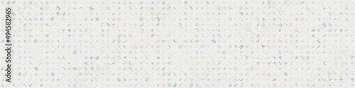 Abstract Geometric Pattern generative computational art illustration