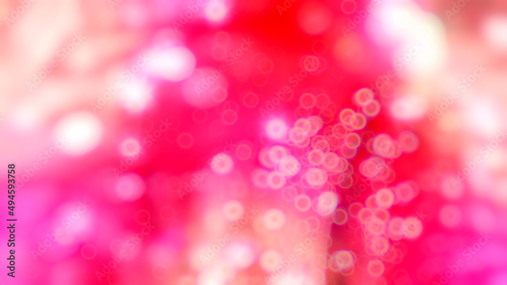 Abstract pink background with moving and glowing bokeh Abstract pink background with moving and glowing bokeh