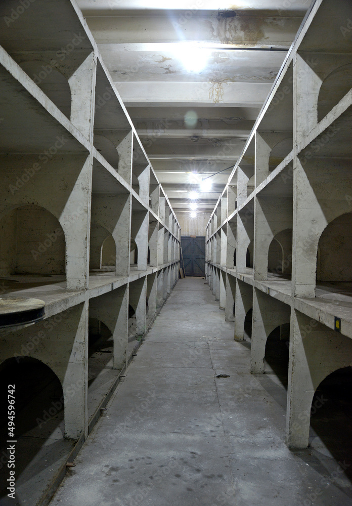 Fototapeta premium old abandoned J Substation re electricity distribution to the Melbourne CBD