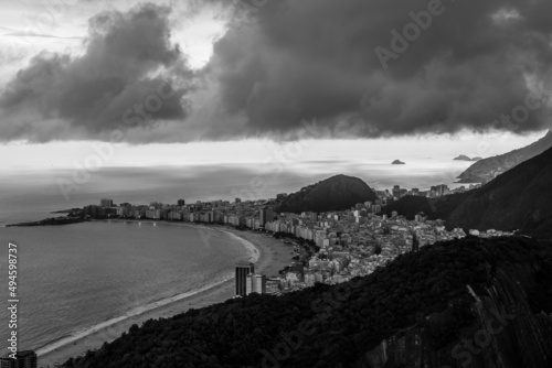 Fotografia praia de copacabana