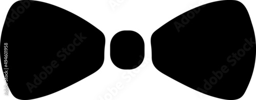 Bow tie Icon Vector. Simple flat symbol..eps