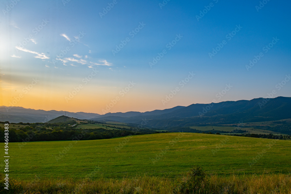 beautiful landscapes of nature in georgia in summer beautiful landscapes of nature in georgia in summer